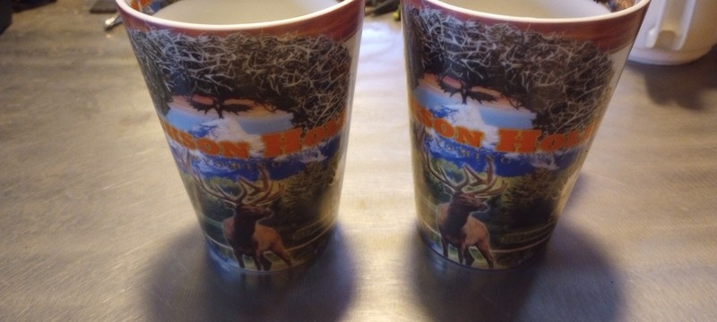 Set Of Jackson Hole Wyoming Coffee Mugs