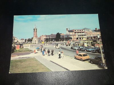 Uhrturm, alte Autos & Lumley Road, SKEGNESS, Lincolnshire