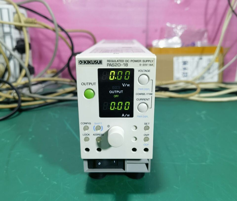 Kikusui PAS20-18 Regulated DC Power Supply 0-20V 18A | eBay