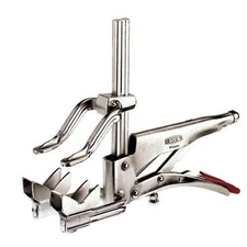 Pipe Gripping Plier and Clamp All in One - 4.5 In Jaw Capacity - 2.75 In Thro...