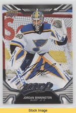 2022-23 Upper Deck MVP Silver Script Jordan Binnington #35 READ 12v7