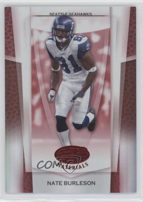 2007 Leaf Certified Materials Mirror Red 67/100 Nate Burleson #73 n1u