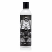 Jizz Cum Unscented Water Based Body Glide Lube Lubricant 8 oz Master Series
