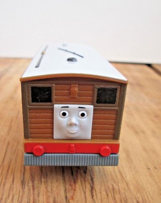 Thomas Friends TrackMaster Toby Tram Engine #7 Motorized Train 2013 Mattel WORKS
