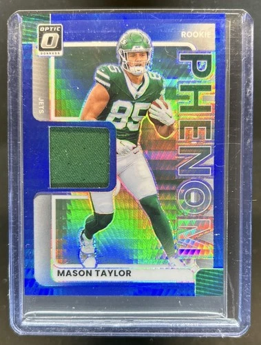 2025 Donruss Optic Mason Taylor Blue Hyper (RAW)