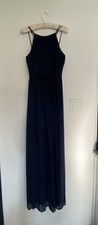 Windsor Navy Blue Floor Length Dress Size Small