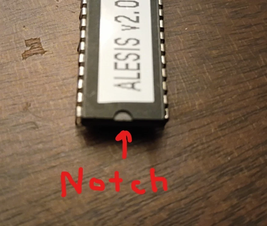 Alesis Quadraverb+ V2.03 EPROM Upgrade Chip plus Chip Puller Tool - Image 4 of 4