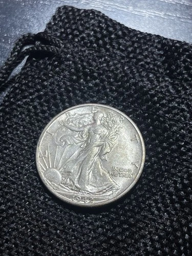 1942-D Walking Liberty Half Dollar AU