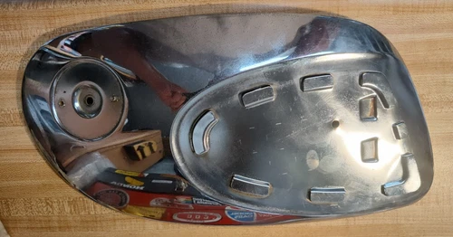Both Fuel Tank Side Covers , Honda  305 Dream