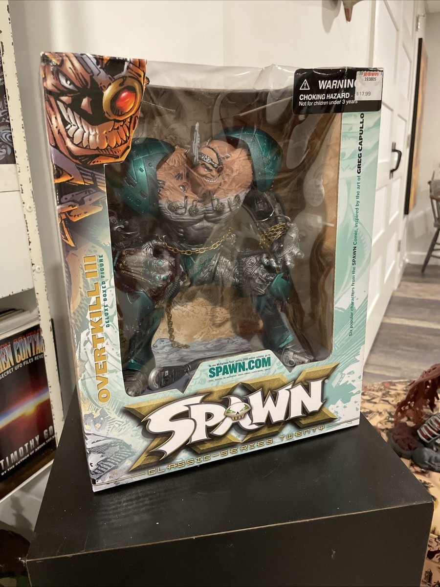 Spawn Classic Series 20 Overtkill III Deluxe Boxed Figure