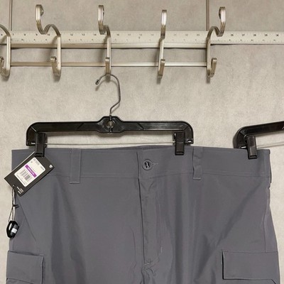 NWT Under Armour Pants Men XXL Gray Shoreman Loose Storm Proof Waterproof Tech