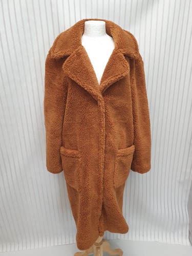 Joe Browns Brown Teddy Bear Coat UK Size 18 Brand New With Original Tags