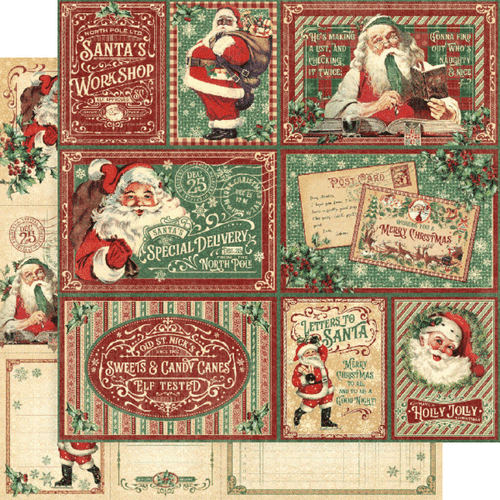 Grafik 45 "Briefe an den Weihnachtsmann" 8 x 8 Sammlungspaket. Mach was Nostalgisches! - Bild 2 von 22