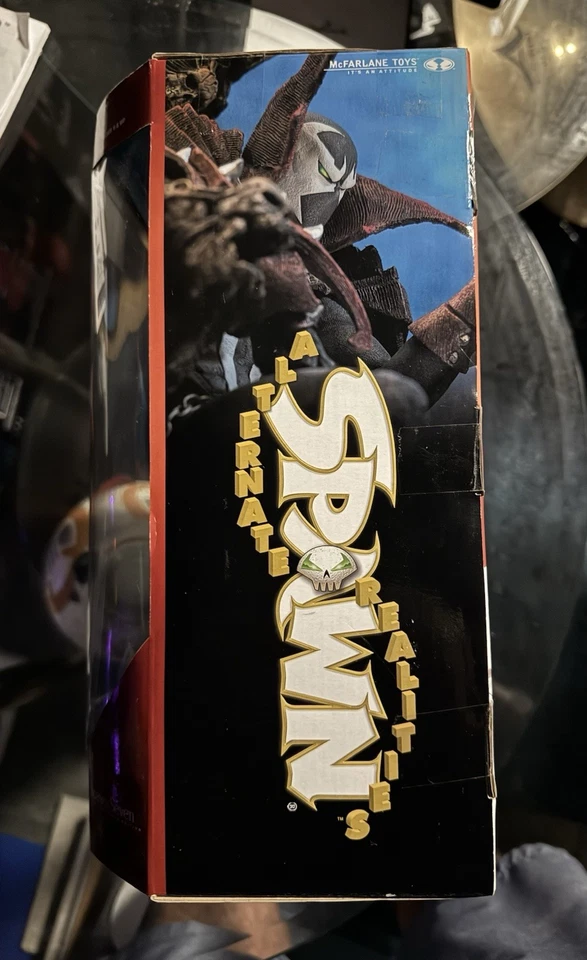 Figura de ação SPAWN on THRONE Alternate Realities Spawn VII DELUXE BOX edição/ - Imagem 4 de 4