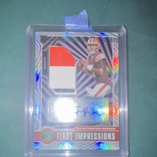 Dorian Thompson-Robinson First Impressions Rookie Patch Auto Browns Card #10 