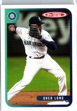 2020 Topps Total - Shed Long #43 Seattle Mariners