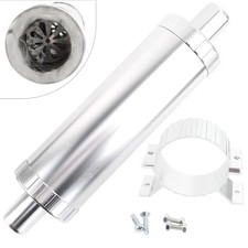 24mm Auspuff Srohr Schalldämpfer System Edelstahl für Luft Diesel Standheizung