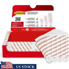 20 Pack Strong Adhesive Wall Hooks Indoor Storage Organization Solutions New 0.74 per strip