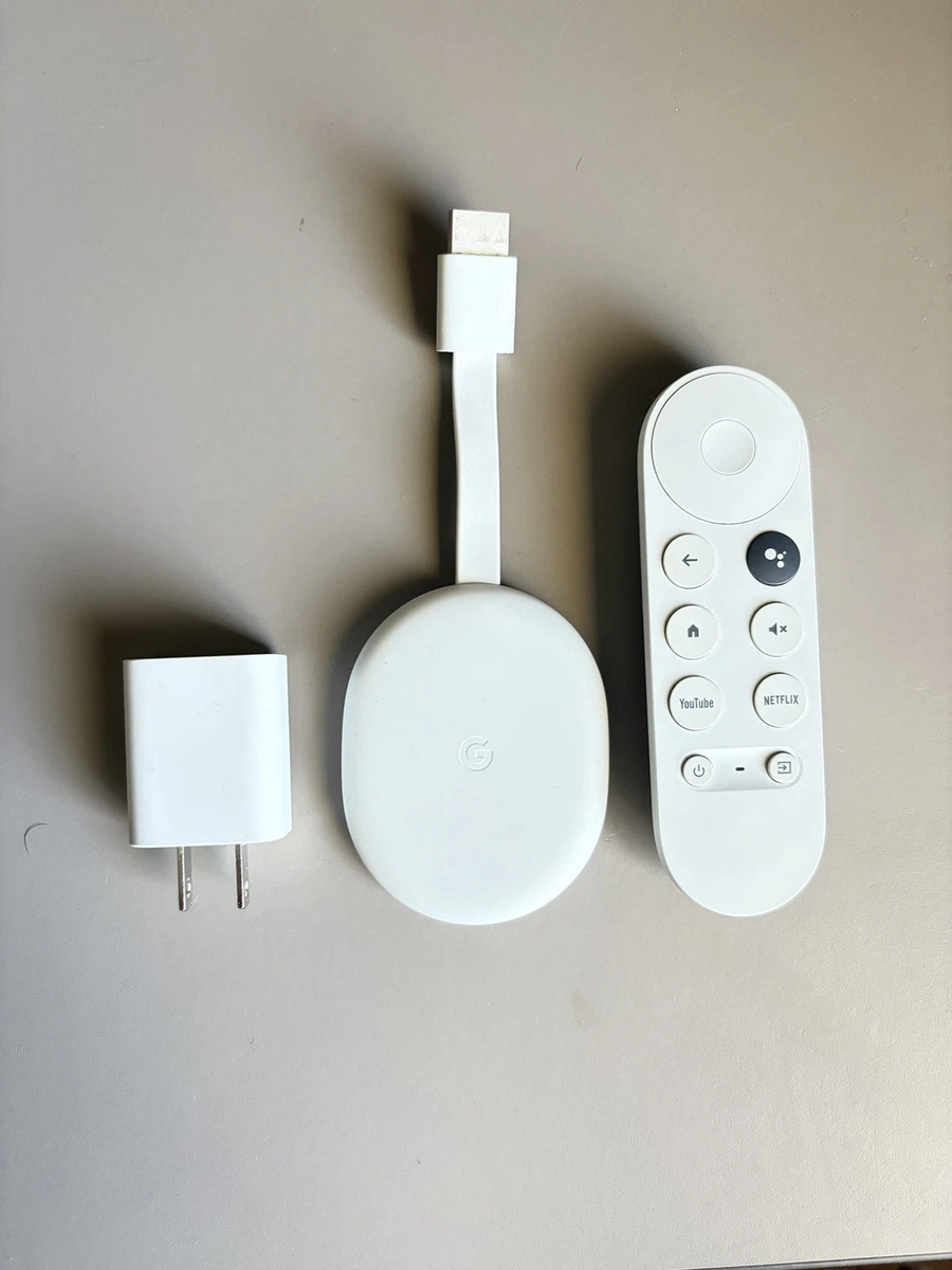 Google Chromecast with Google TV White 2160p Google Assistant