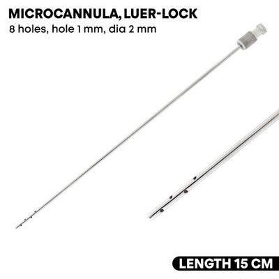 Liposuction Cannulas 8 Holes 2 mm Dia Fat Transfer Plastic Surgery Instruments