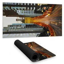 Begin Home Decor C1DM1531502Z3V 16 x 32 in. San Francisco by Night Desk Mat -...