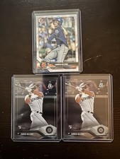 jarred kelenic 2019 1st Bowman Rookie Card Lot. 3 Card Lot.
