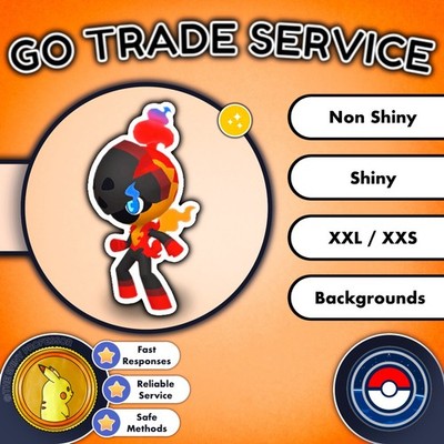 Pokémon GO Trade || Charkadett || Shiny, XXL, XXS verfügbar  