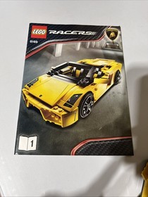 Lego Racers 8169 Lamborghini  Gallardo LP 560 - Spyder W/ Box & One Manual