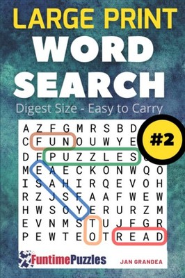 Word Search Large Print Digest Size - Volume 2: Easy to Read Word Seek Puzzles f