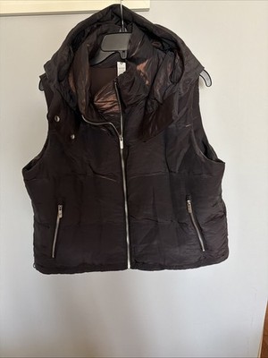 Lululemon Wunder Puff 600 Down-Fill Vest  Metallic Brown Women Size 8 New