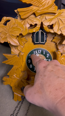 Kaiser Quartz Bird Maple Leaf Cuckoo Clock Made In Korea -Works | eBay