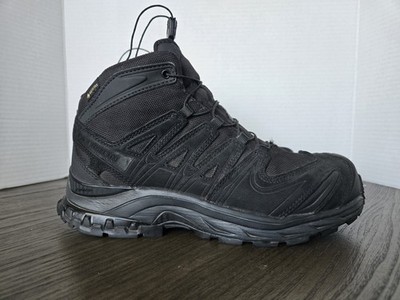 Salomon XA Forces Mid Wide GTX EN Black Tactical Boots 3D Chasis