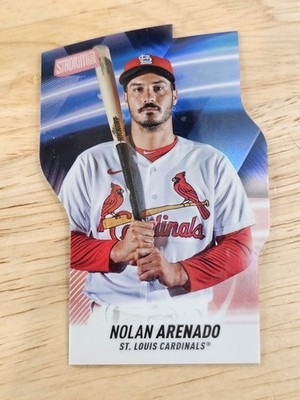 Nolan Arenado Cardinals 2022 Topps Stadium Club Die Cut #T-25 