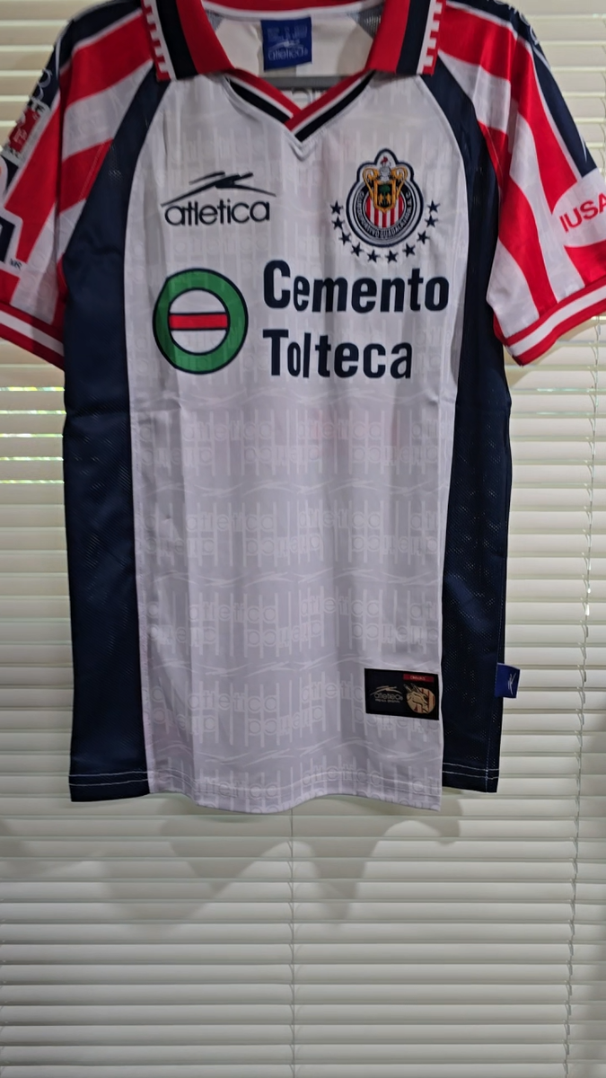 Chivas Del Guadalajara 99/00 Away - Jersey Retro - White - 2XL