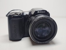 Nikon Coolpix L100 Black 15x Zoom Digital Camera, Tested, Fast Shipping