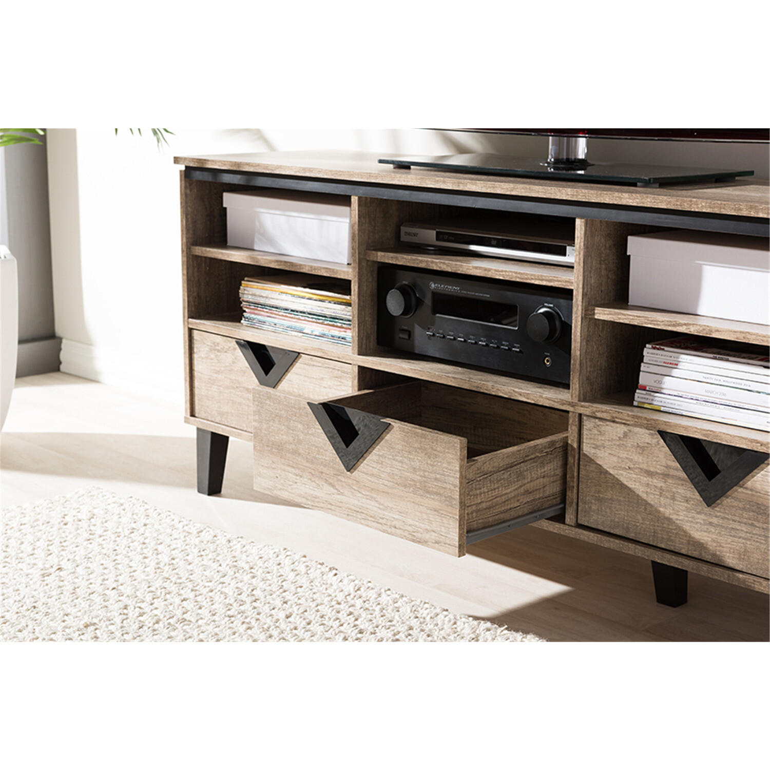 Baxton Studio Wales Modern And Contemporary Tv Stand