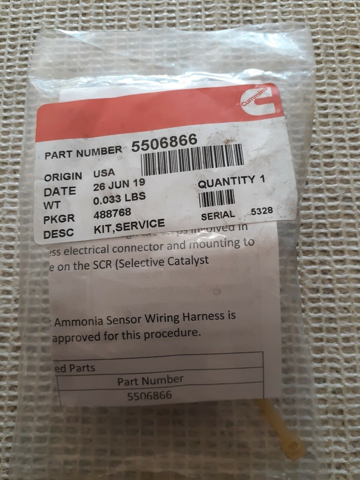 Cummins Genuine Service Kit 5506866 | eBay