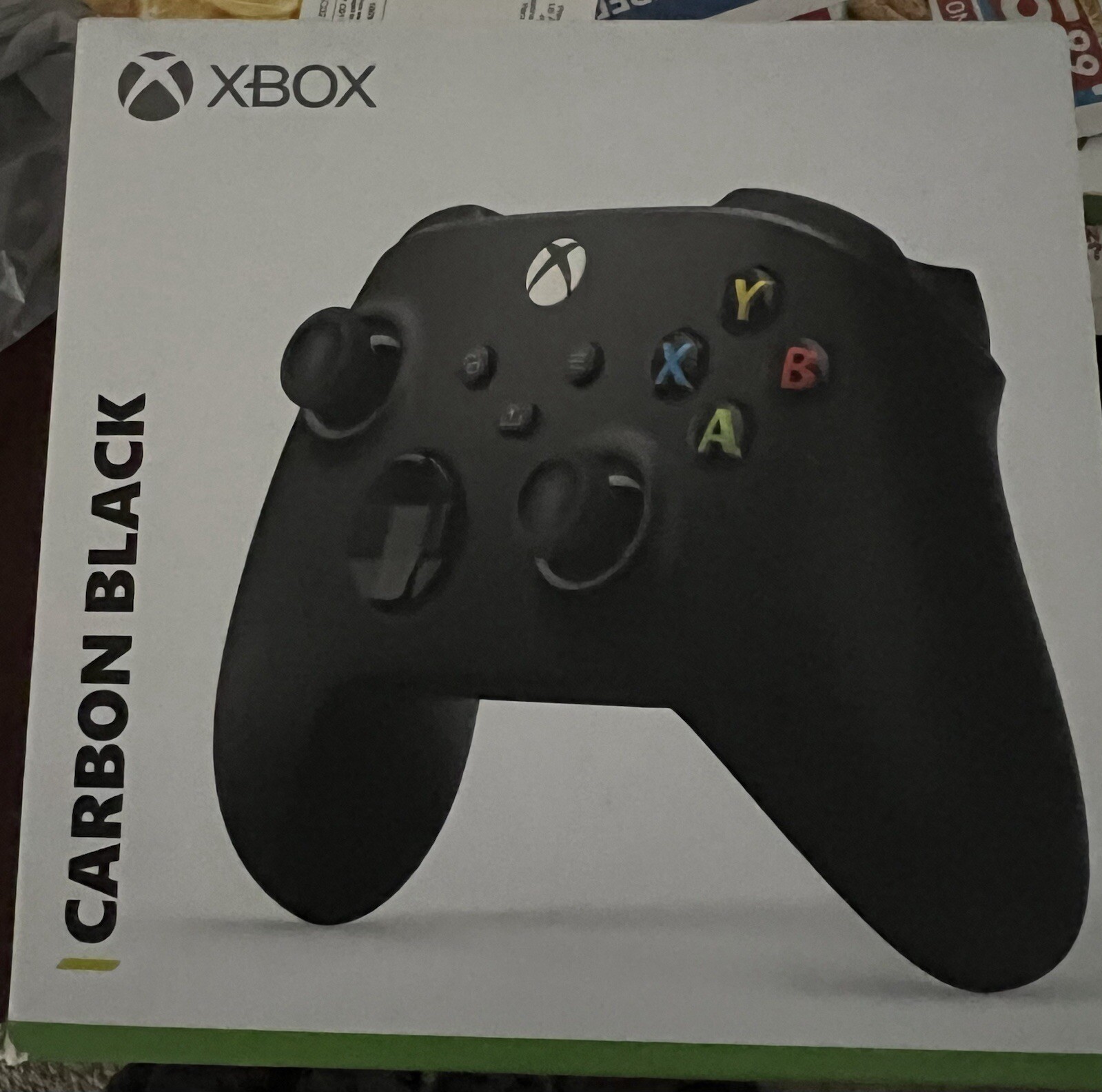 Xbox Carbon Black Wireless Controller EMPTY BOX ONLY!.!!