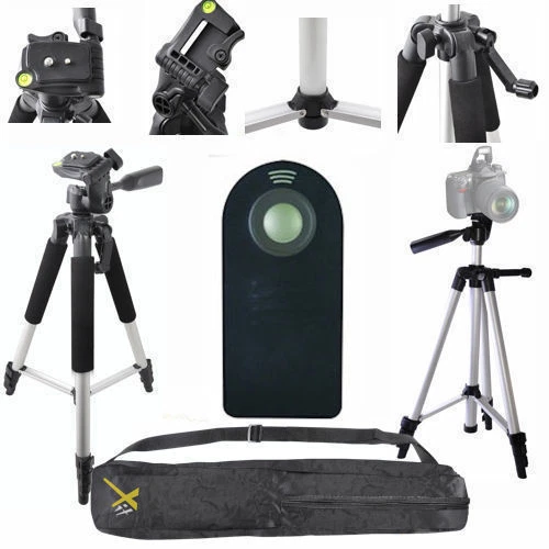 57" PRO TRIPOD + BACKPACK BAG +REMOTE FOR NIKON COOLPIX P910 B500 L830 L340  - Image 4 of 4