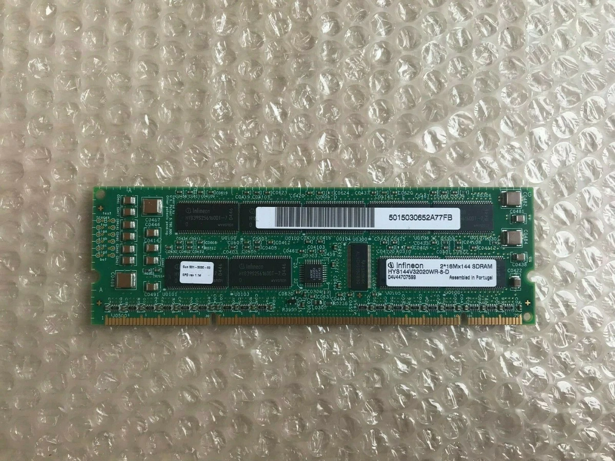 Barrette Mémoire VIRTIUM 512MB PC100 SDRAM, 144 Pins SODIMM ECC Non-Reg (occasion)