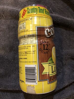 Country Time Lemonade Drink Mix 30 Oz Canister Race Car #51 | eBay