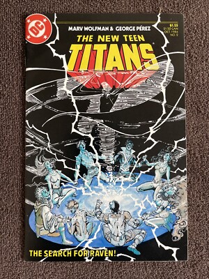 NEW TEEN TITANS #2 (DC, 1984) Wolfman & Perez ~ The Search for Raven