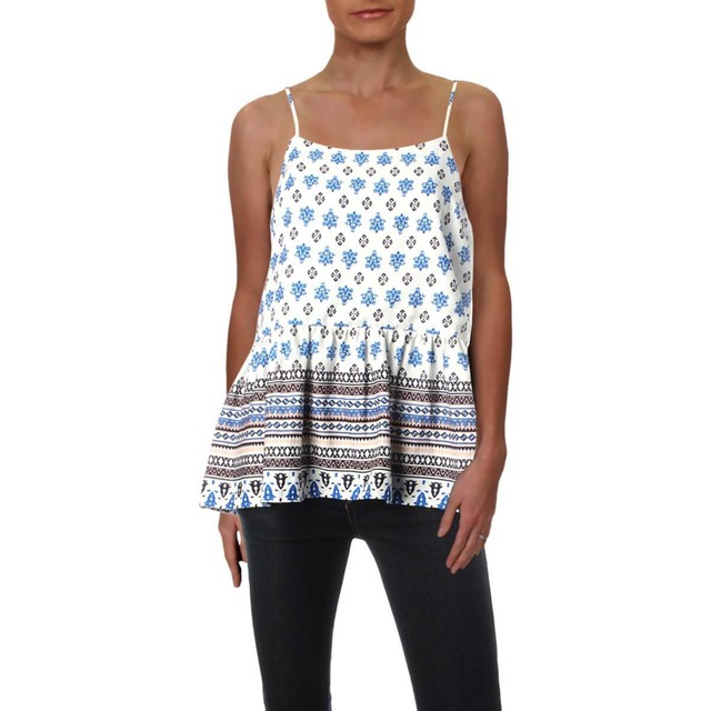 womens peplum tank top