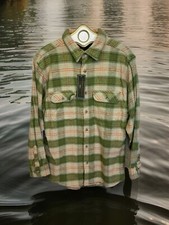 NWT Field Stream Men's Sz M Flannel Plaid Long Sleeve Button Shirt