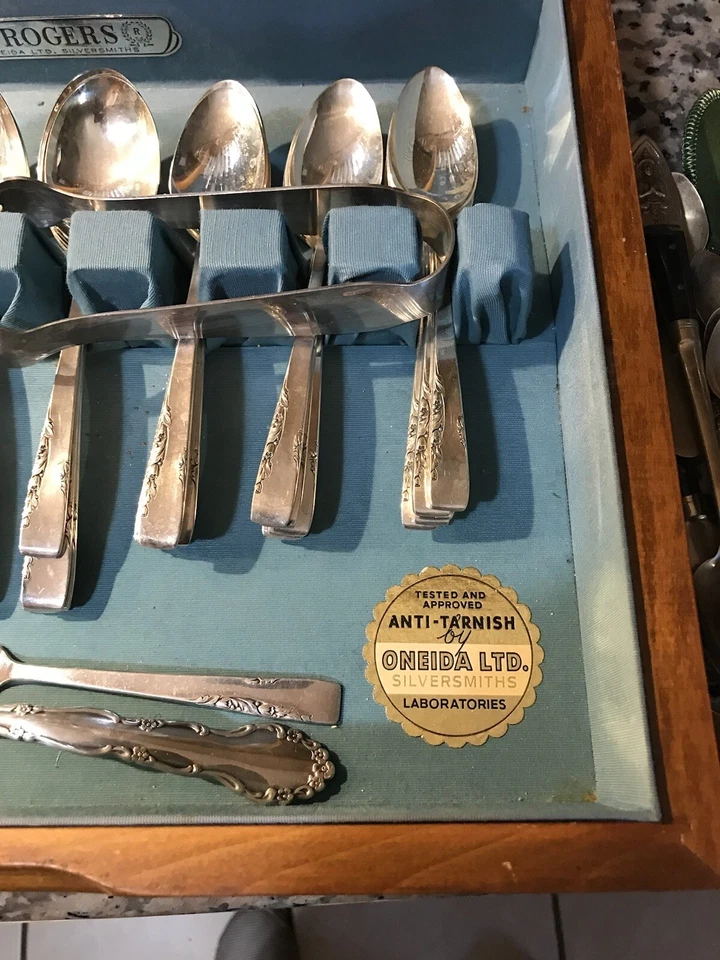 Juego de cubiertos Rodgers vintage 1881 con autenticación Foto 4 de 4