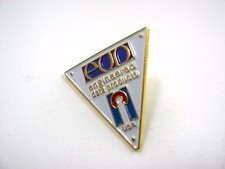 Vintage Collectible Advertising Pin: EDP Engineered Data Products USA