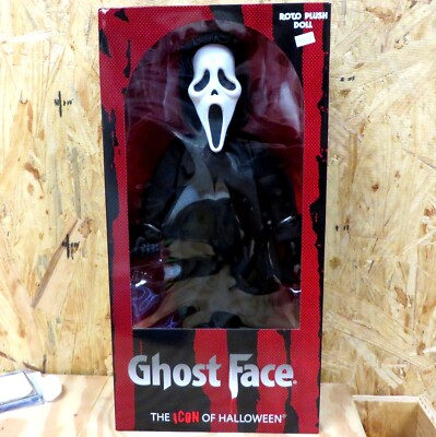 GHOSTFACE! 18'' Roto Plush Doll Figure Scream Mezco Horror Brand New!