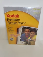 U Kodak Premium Picture Paper for InkJet Printers 100 Sheets 8 1/2 x 11 