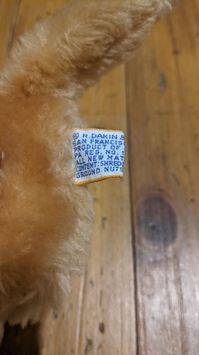 Vintage Retro ©1977 Lion Cub Plush Stuffed Toy Animal Cat Spots Dakin and Co - Bild 6 von 9