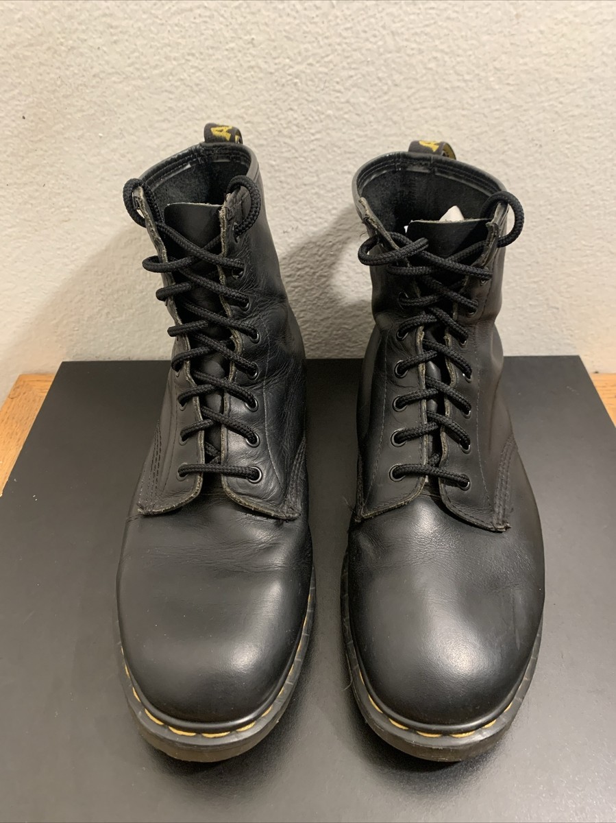 靴 Dr Martens 8EYE BOOTS MAED IN ENGLAND Vintage Dr.Martens Boots Made in England 8 Eye Black Men Sz